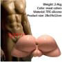 JSDDB Pussy Man Masturbator for Men, Buttocks Silicone Adult Masturbation Realistic Anal Anus Gays Big Ass Sex Toys Girl 2.4kg 28x19x12cm