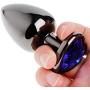 ABBY -J Beginner Plug Amal Aluminum Alloy Heart Shaped Rhinestone Toys for Women Product 3 Size S M L