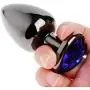 ABBY -J Beginner Plug Amal Aluminum Alloy Heart Shaped Rhinestone Toys for Women Product 3 Size S M L