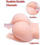 Miss. Sex Sex Virgin Pussy Sex Ass Masturbator for Male - 3D Realistic Butt Anal Vaginal Adult Sex Toys for Men Masturbation - Lifelike Sex Doll with 2 Hole (9 x 8 x 4 inches)