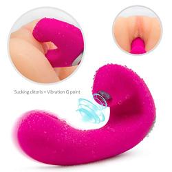 Clit Stimulated Oral Sucking Toy 9 Frequency Vibration & 9 Suction Soft Touch Internal Clitorial Sucking Toys for Women T-Shirt