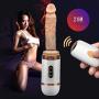 MXJYB Electric Thrust Telescopic Machine, Multi-Angle Adjustable Hand Free Suction Cup Adult Entertainment Toys, Remote Control Heating Automatic Massage Entertainment Toys MXJYB