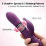 Primium Rabbit Vibrator with Rotating Shaft, Luvkis Sophia Bunny Clitoral G-Spot Stimulator, Waterproof Rotating Beads Realistic Dildo Sex Toy for Women and Couple Play Primium Rabbit Vibrator with Rotating Shaft, Luvkis Sophia Bunny Clitoral G-Spot Stimulator, Waterproof Rotating Beads Realistic Dildo Sex Toy for Women and Couple Play