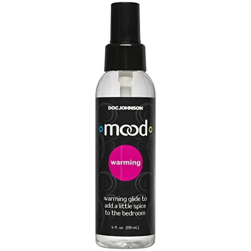 Doc Johnson Mood - Warming Glide - Gets Warmer with Motion - Compatible With All Condoms and Toys - Contains Glycerine - 4 fl oz (118 ml) Doc Johnson Mood - Warming Glide - Gets Warmer with Motion - Compatible With All Condoms and Toys - Contains Glycerine - 4 fl oz (118 ml)
