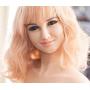Iskyouz Wheat Skin Oral Sex Toy Doll Head for Full Size TPE Love Doll Body Lifelike Mouth for Man (Head Only)