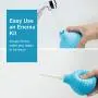 Luvkis Anal Douche Before or After Anal Play Safe and Simple Enema Cleaning Kit Blue Luvkis Anal Douche Before or After Anal Play Safe and Simple Enema Cleaning Kit Blue