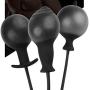 Inflatable Butt Plug Anal Expansion Plug Silicone Anal Toy with Air Pump Penis Anal Plug