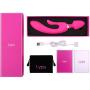 Rabbit Vibrator for Vagina - Dildo Vibrator Adult Toy - Sex for Couples - G Spot Vibrator Stimulator - Clit Vibrator - Suitable Male Sex Toy for Anal Play - Adult Toy for Couples, Pink, Lyps Athena