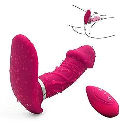 Hands Free Relax Toy Vibrantor Bullet for Women Invisible Wearable Butterfly - USB Rechargeable Double Motor - Best