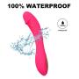 High Frequency Waterproof Vibr and Ating Massaging Magic Rotating Wand G Spotter Stimulating for Women - Dazzling Pink - Electric Toy for Women