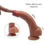 QiuQiuK Flesh 8.07 Inch Realistic Lifelike Toys for Women Silicone Tools with Suction Cup QiuQiuK Flesh 8.07 Inch Realistic Lifelike Toys for Women Silicone Tools with Suction Cup