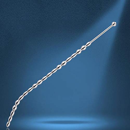 LTY Male Stainless Steel Smooth Urethra Plug Urethra Horse Eye Stimulation Se*x Toys T-Shirt