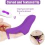 G Spot Finger Vibrator, PALOQUETH Personal Vibrator Clitoris Massager Sex Toy for Couples with 9 Powerful Vibration Textured Head for Intense Stimulation, Waterproof Wireless Remote Rechargeable