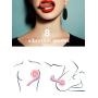 REALGIRL Clitoral&Nipple Sucking Vibrator G Spot Vibrator &Stimulator Dual Adult Sex Toy, 8 Vibration Modes Vagina Massager Waterproof Vibrating Dildo Rechargeable Massager for Solo Masturbation and