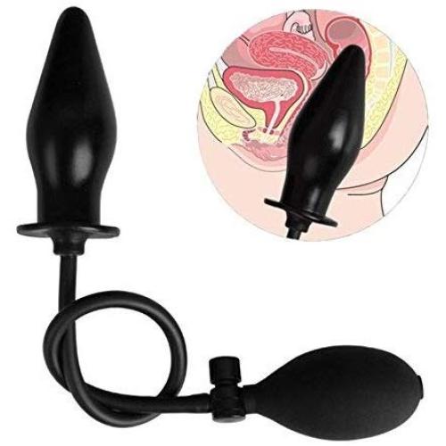 2019 Newest Inflatable Toy Portable Butt Plugs Plug Toys Vaginal G-Spot Sex Toys New Arrivalmasturbation Of Lgbts And Women Ladiesor Couples Premium Silicone Fetish Trainer Toys(Multi-Color,One Size)