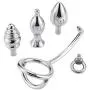 1SET Portable Stainless Steel Solid Metal Hook Delay RinDual-use Plug 1SET Portable Stainless Steel Solid Metal Hook Delay RinDual-use Plug