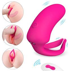 G-spot Clitoral Vibrator Anal Sex Toys with 9 Speeds -Adorime Silicone Waterproof Rechargeable Clitoris Vagina Penis Stimulator Massager Sex Things for Men, Women and Couples 