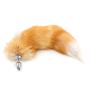 BVGTW Toy Cos Fox Tail A-mal_Pllug Real Woman for Big Men Choice 3 Tails Adult Buutt Pllug Training Metal Crystal A-mal with and Beginner Erotic Size