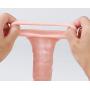 Penis Sleeve Reusable Condoms for Men Penis Enlargement Delay Ejacuation Trainer Penisring Condones Safer (C2)