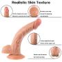 AIJIUJIU 9 Inch Realistic Soft-Ďîldɔ Women Massager Toys Lifelike