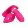 MXJYB Wireless 7-Frequency Push-Pull Massager Waterproof Charging Wearable Massager Stick, with Heating Function, Powerful but Quiet, Medical Silicone MXJYB (Color : Red)