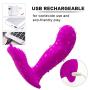 Noiseless Wearable Másságer for Women - Wireless Remote Egg Vibrátòr - USB Chargeable Adult Toys for Female- Tshirt