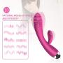 Handheld Massager Cordless with 2 Motors Waterproof 10 Vibration Acupressure Reflexology Tool Electric for Full Body Relax