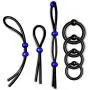 7 Pack Penis Ring Set – 4 Cock Rings w. Clit Stimulating Ball and 3 Adjustable Penis Loops – Erection Enhancing Male Sex Toy 7 Pack Penis Ring Set – 4 Cock Rings w. Clit Stimulating Ball and 3 Adjustable Penis Loops – Erection Enhancing Male Sex Toy