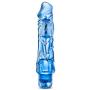 Eden 9" Soft Large Thick Realistic Vibrating Dildo, Multi Speed Powerful Vibrator, Sex Toy for Women, Blue
