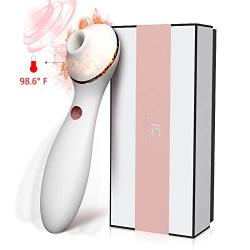 Clit Sucking Vibrator Dildo Sex Toy Personal Clitoral Stimulator G Spot with Suction & Vibration Orgasm for Women