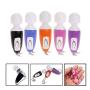 Meimei367 Portable Mini Lovely Vibrating Key-Chain Massarger For Females