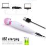 Mini Wand Massager Handheld Rechargeable for Sore Muscles Therapeutic Handheld Device, AV Vibrator for Women Vagina Clitoris Stimulator Adult Sex Toys