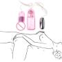 TPTPMAY Dual Strong Women Portable Vibranting Jump Eggs Multispeed Massager USB Power Viber Toys