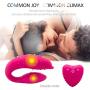 XSEXO Wireless Remote Control Rechargeable Mini Finger Massager with Strong Patterns Handsfree USB Waterproof Massager Wand (U Shape)