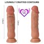 Labibing Lifelike Massager 7.28 inch Silicone Realistic & Safe Material Waterproof Toys with Hands-Free Suction Cup Labibing
