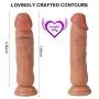 Labibing Lifelike Massager 7.28 inch Silicone Realistic & Safe Material Waterproof Toys with Hands-Free Suction Cup Labibing Labibing Lifelike Massager 7.28 inch Silicone Realistic & Safe Material Waterproof Toys with Hands-Free Suction Cup Labibing