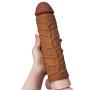 ON SALES! 9.7 Inch 70% Enlarger, ultra-lifelike Fantasy X-Tensions Perfect Penis Sleeve Extender Extension,Put It On Anything You Want