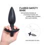 Vibrating Anal Butt Plug Anal Trainer Kit Male Prostate Massagers Anus Play Fetish Stimulation Pleasure Adult Sex Toy Things for Women Men Couples buttplug Fantasy Restraints Bondage