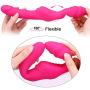YEVIOR Double-end Strapless Wearable Dildo for Lesbian, 9 Speed Remote Control G-spot Vibrator Sharing Sex Toy for Women Couples
