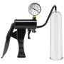 NewMaxer Manual Operation Vacuum Pump Penis Enlargement Enhancer Pump Penis Pump Penis Extender with Instrument Paneg For Men