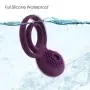 SVAKOM Cock Ring Vibrating Dual Penis Rings Male Enhancing Adult Toys Clitoral G-Spot Stimulators Medical Silicone Waterproof Rechargeable for Male or Couples SVAKOM Cock Ring Vibrating Dual Penis Rings Male Enhancing Adult Toys Clitoral G-Spot Stimulators Medical Silicone Waterproof Rechargeable for Male or Couples