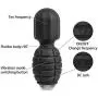 Mini Wand Massager with 10 Speeds Modes,Wireless Small Wand Massager for Neck Back Shoulder (Black) Mini Wand Massager with 10 Speeds Modes,Wireless Small Wand Massager for Neck Back Shoulder (Black)
