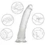 Anal Adult Sex Toys for Women G-Spot Realistic Jelly Dildo with Strong Suction Cup Flexible Penis Harness Compatible Confidential Shipment (Color : Clear) Anal Adult Sex Toys for Women G-Spot Realistic Jelly Dildo with Strong Suction Cup Flexible Penis Harness Compatible Confidential Shipment (Color : Clear)