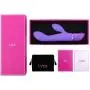G-Spot Rabbit Vibrator with Lifelike Ridges for Women Clitoral Stimulation | Lyps Holly - Waterproof Silicone Dildo Clit Dual Stimulator with Multiple Speeds & 10 Powerful Vibration Patterns