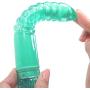 Rippled Waterproof Vibrator - Multi Speed Vibrations for Clit or G Spot Stimulation - Powerful Sex Toy