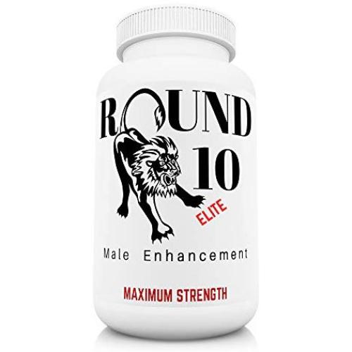 Round 10 ELITE - Male Enhancing Pills - Size, Stamina, Time, Performance - (Warning: Maximum Strength)