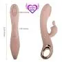 Luv Sensation G-Spot Clitoris Rabbit Vibrator, Waterproof Rechargeable Stimulator Massager Sex Toy with Soft Silicone and Different Vibrating Level Grey Luv Sensation G-Spot Clitoris Rabbit Vibrator, Waterproof Rechargeable Stimulator Massager Sex Toy with Soft Silicone and Different Vibrating Level Grey