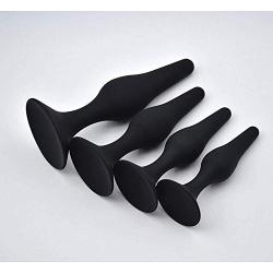 Worth Having/L Toy 4PCS A-nagrave;l% Training Set for Beginner Women, Plug Wide Men (Color : Black)