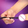 Guiseniour Silicone Urethrial Sound Beads Hollow Urethrial Plug Probe Tube Urinari Dilator Urethria Masturabation Rod