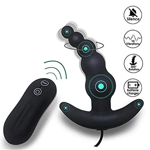 Waterproof Powerful Personal Wired Vibrate Pröstate Massager for Men Couples